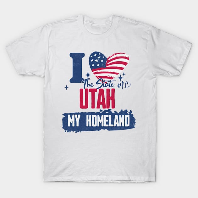 Utah my homeland T-Shirt by HB Shirts